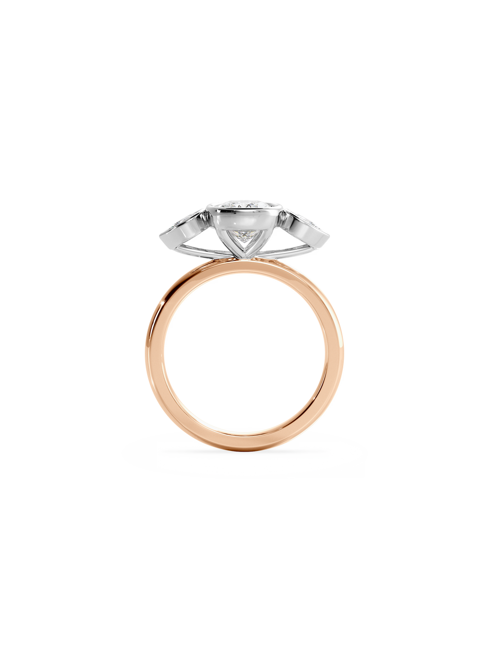 Elongated Cushion Bezel Amira - View 