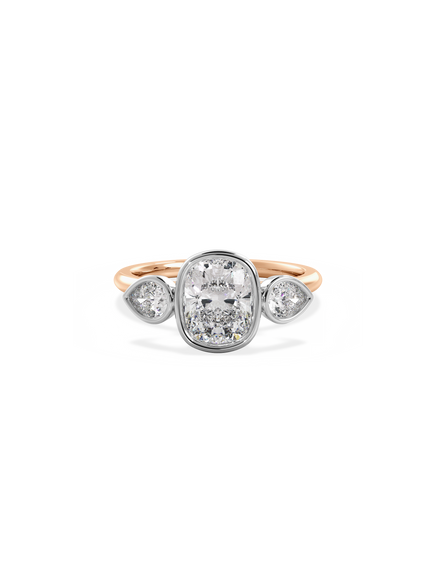 Elongated Cushion Bezel Amira