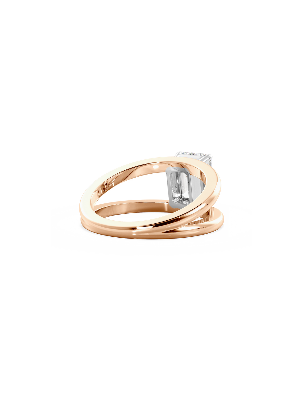 Emerald Signature Double Band Ring - View 