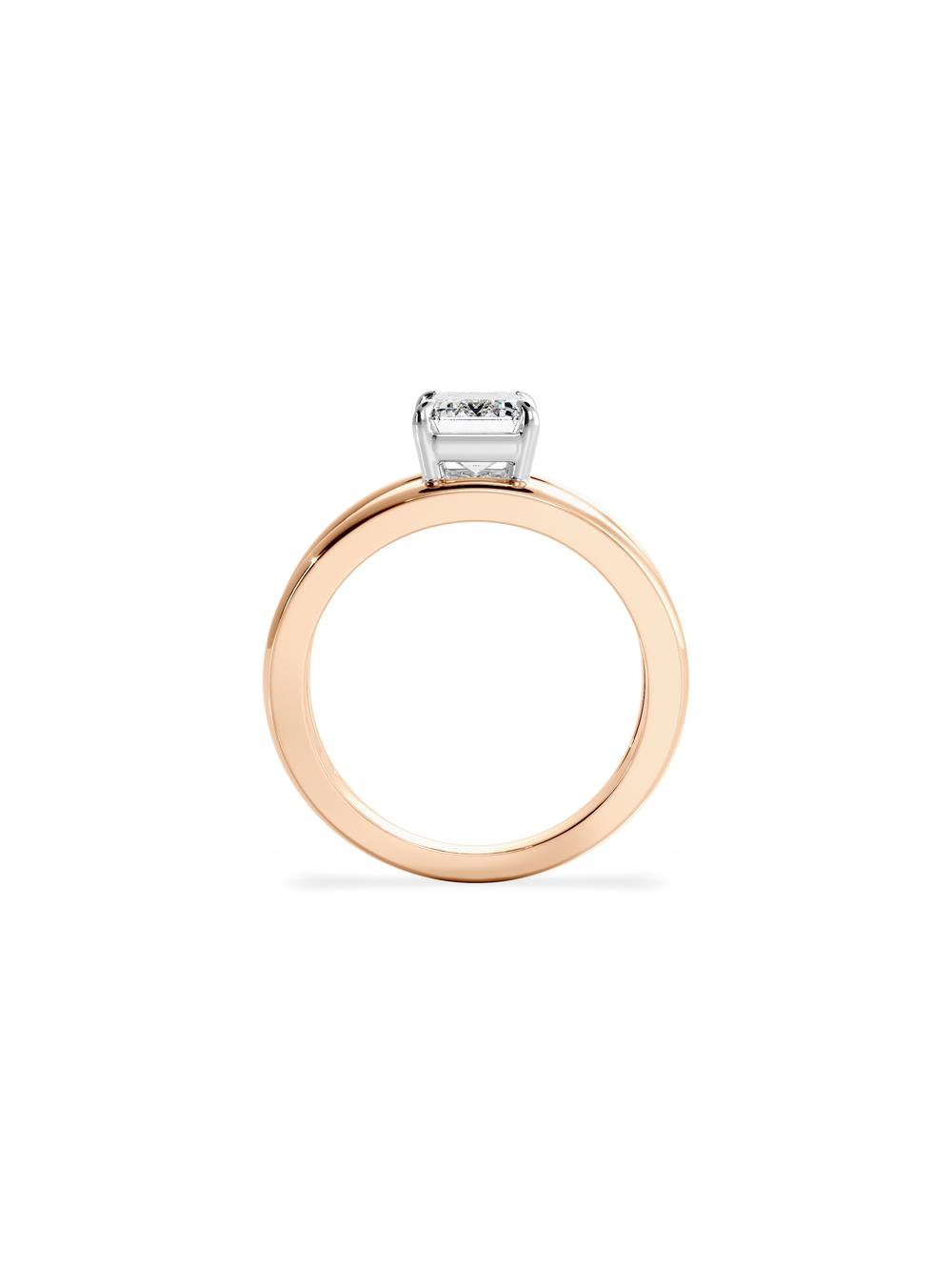 Emerald Signature Double Band Ring - View 