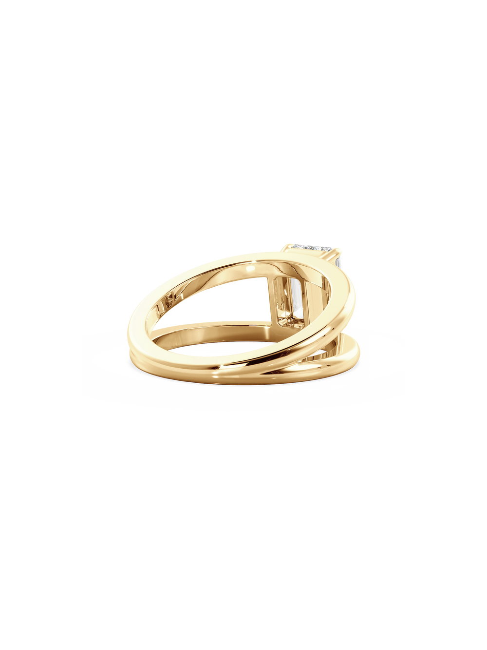 Emerald Signature Double Band Ring - View 