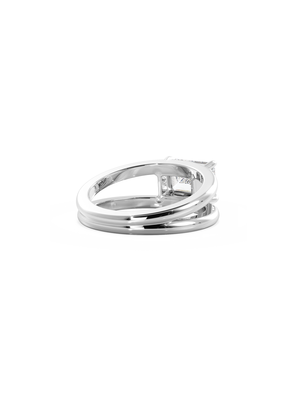 Emerald Signature Double Band Ring - View 