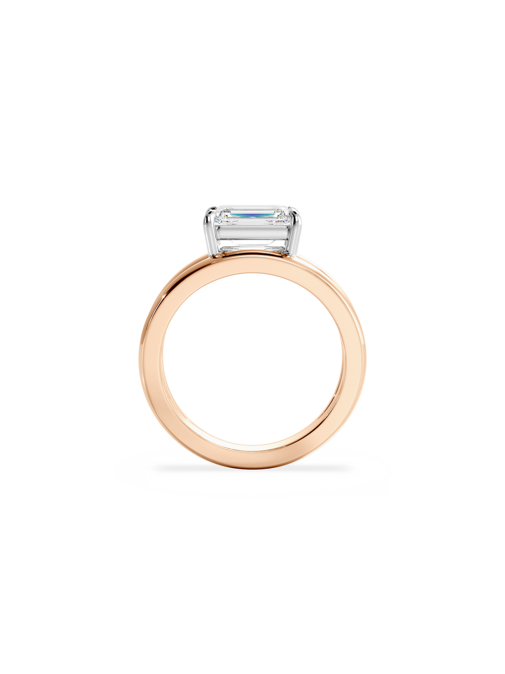 Emerald Signature Double Band Ring - View 