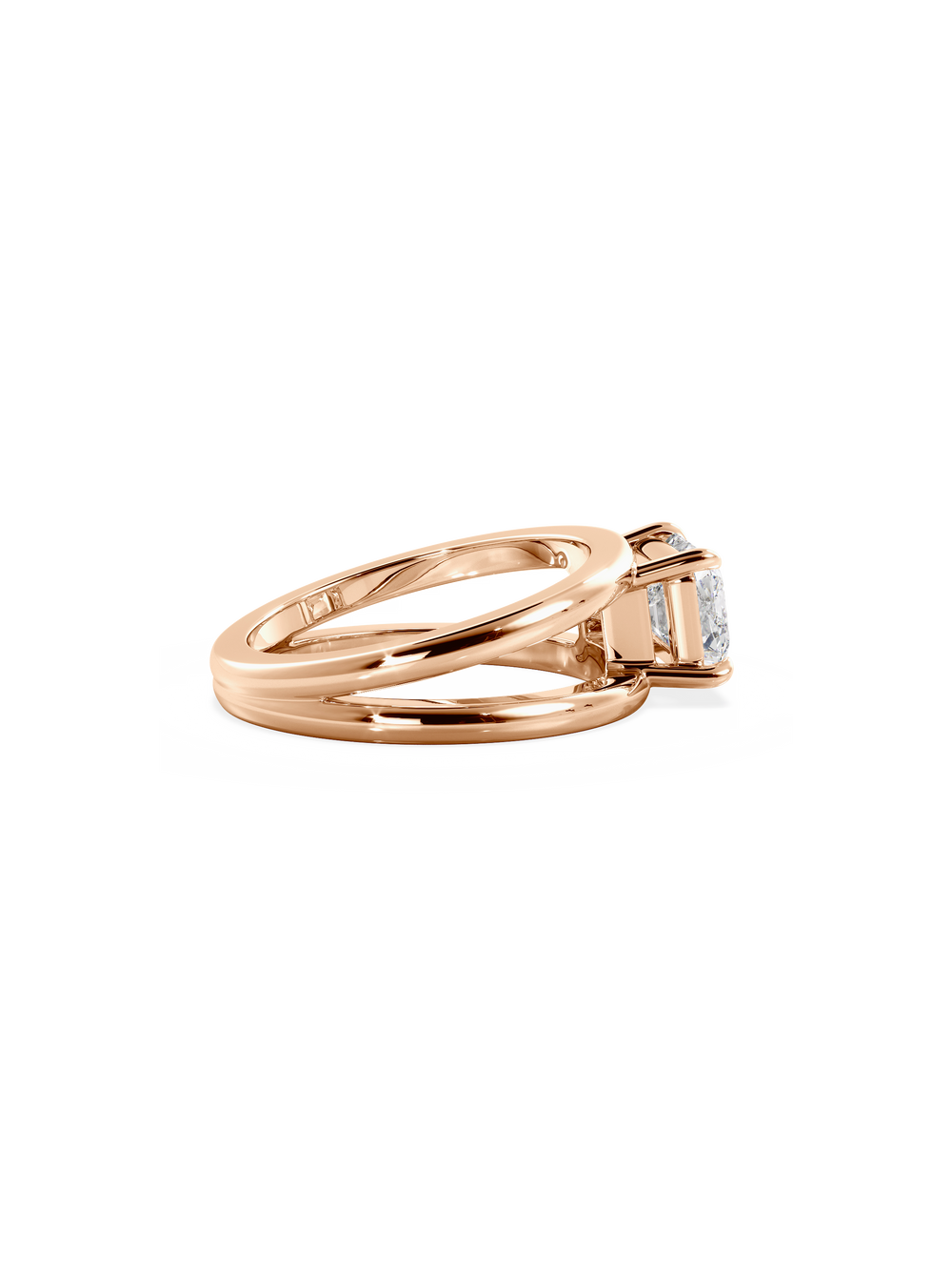 Emerald Signature Double Band Ring - View 