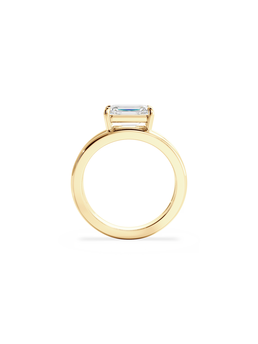 Emerald Signature Double Band Ring - View 