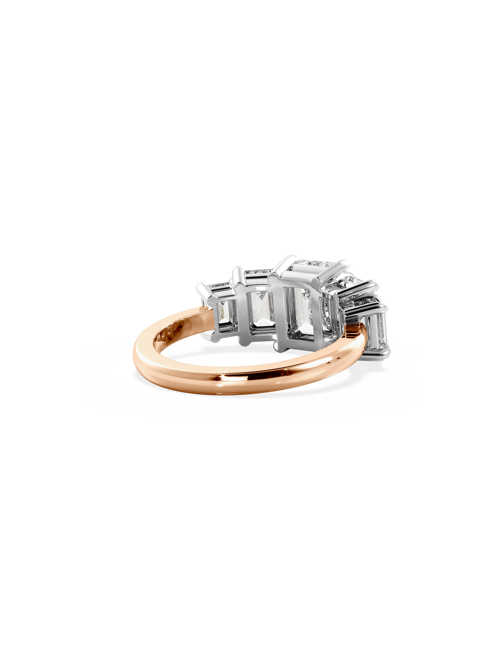 Emerald Signature Five-Stone Ring - View 