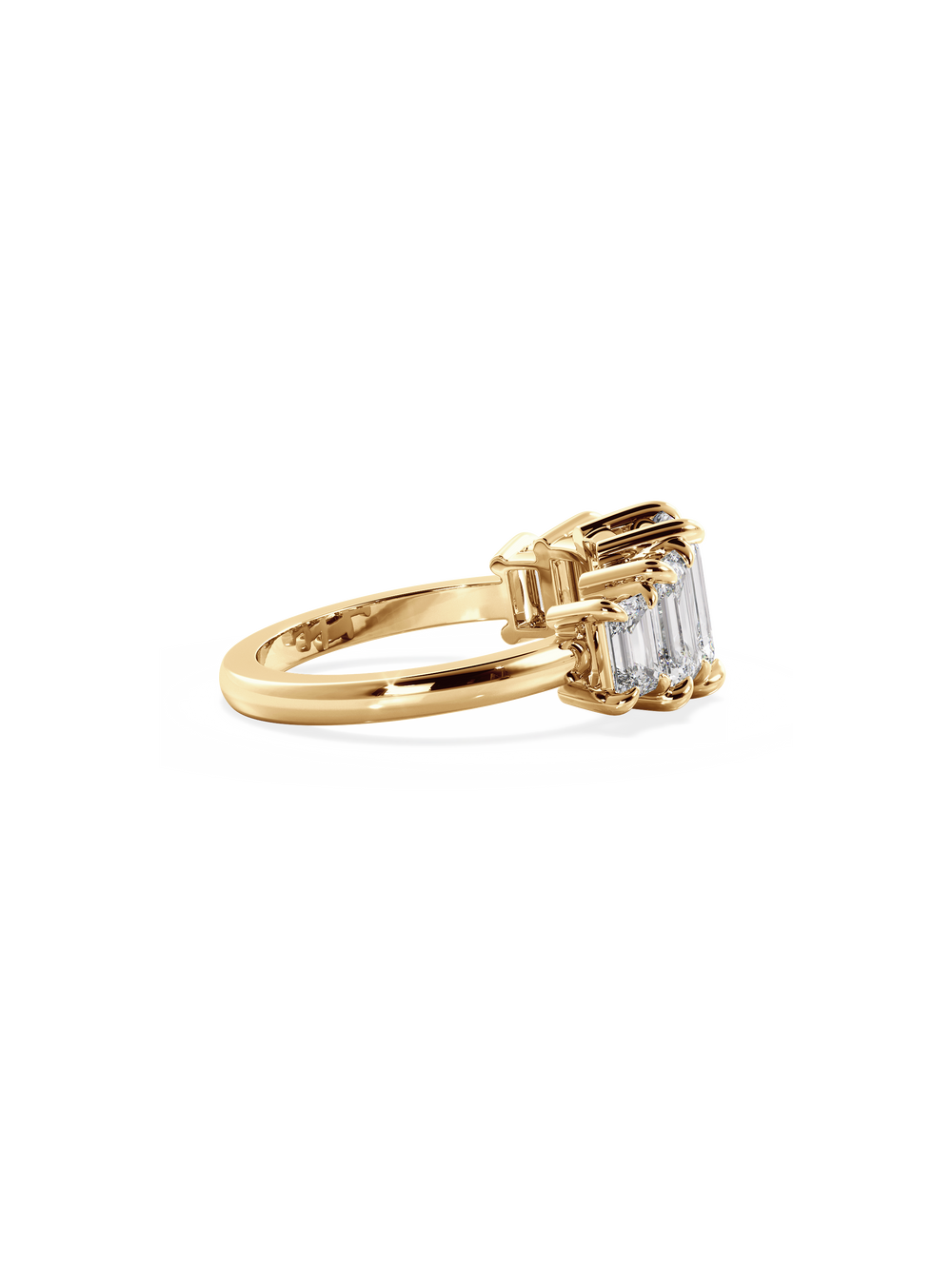 Emerald Signature Five-Stone Ring - View 