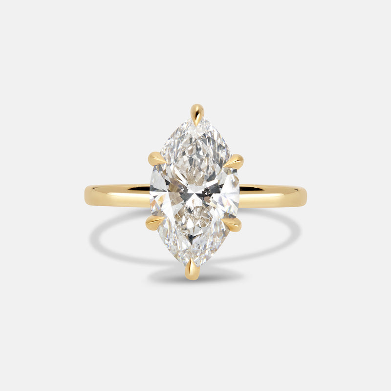 3.04ct Marquise Ceremonial Solitaire