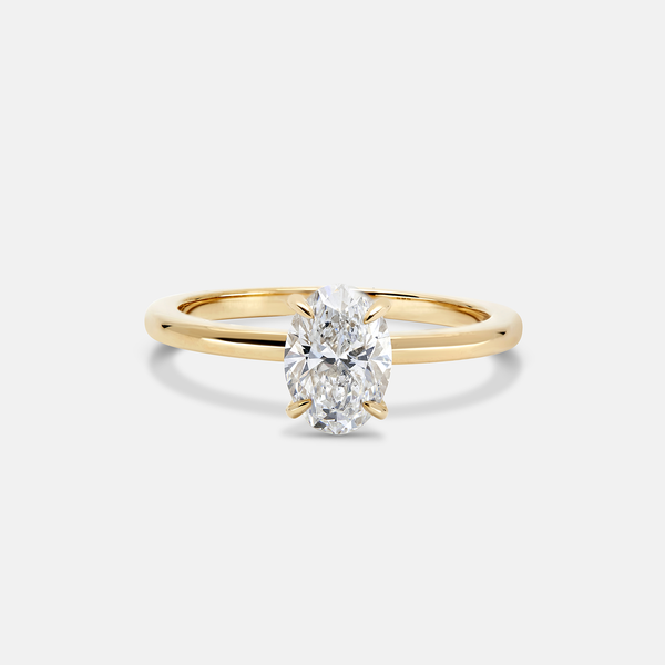 0.91ct Oval Ceremonial Solitaire