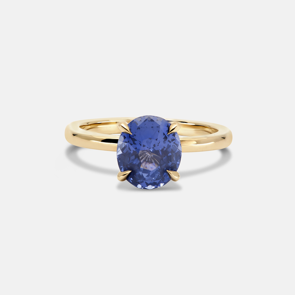 2.26ct Oval Sapphire Ceremonial Solitaire