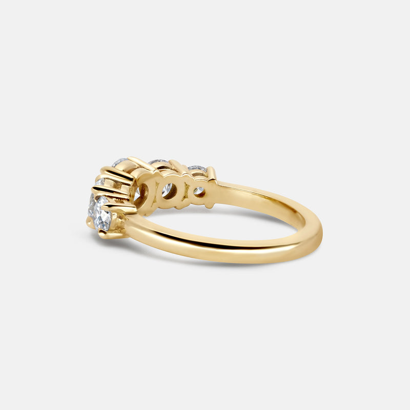 0.70ct Round Signature Five-Stone Ring