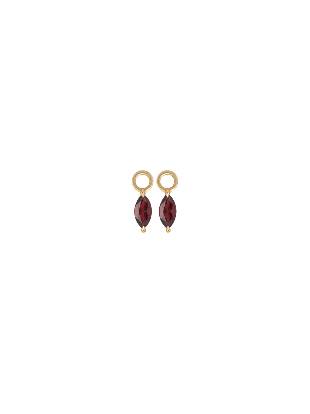 Birthstone Marquise Charms - View 