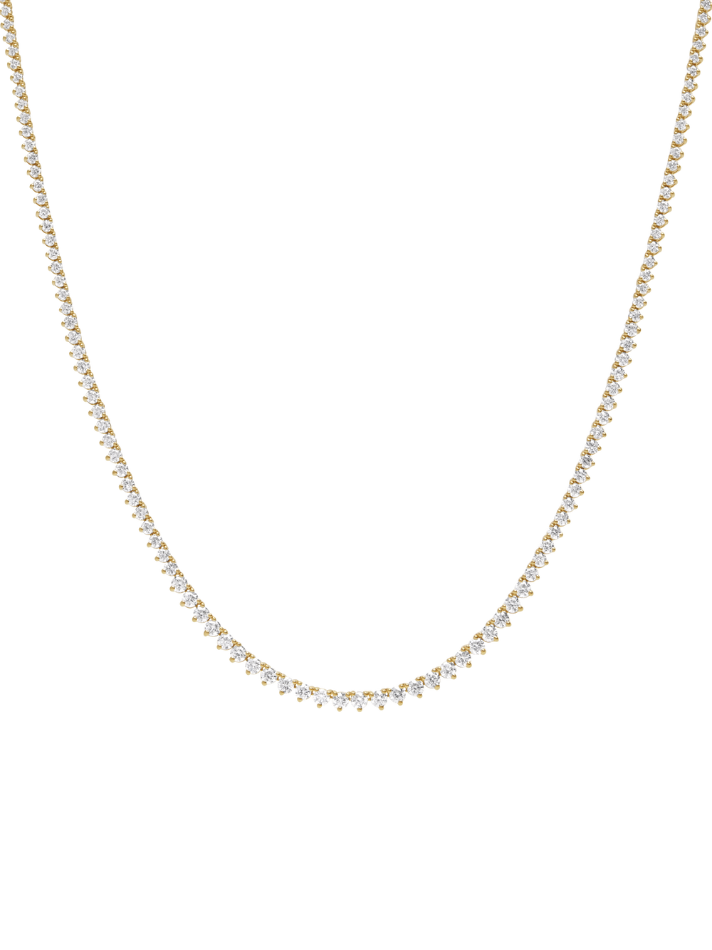 Graduating Tennis Necklace - View 