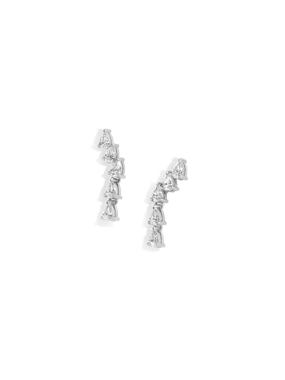 Ivy Climber Drop Earrings - View 