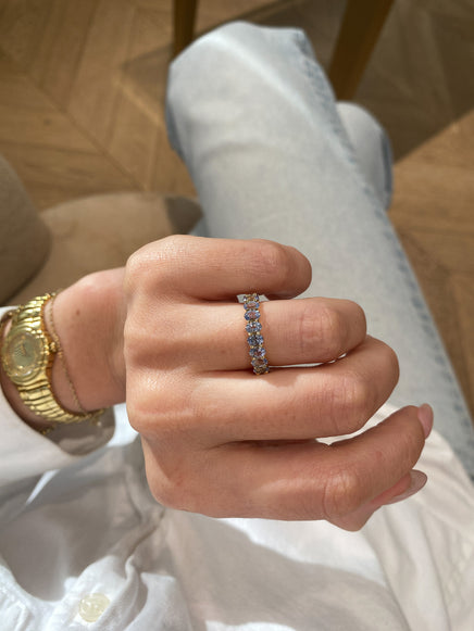 0.10ct Sapphire Cleo Ring