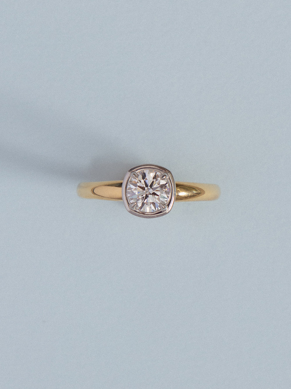 0.80ct Round Solitaire Ring