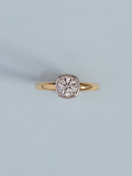 0.80ct Round Solitaire Ring