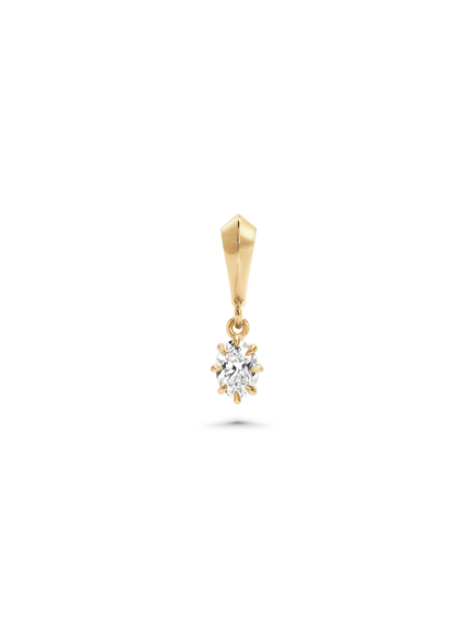 0.86ct Oval Diamond Bespoke Pendant