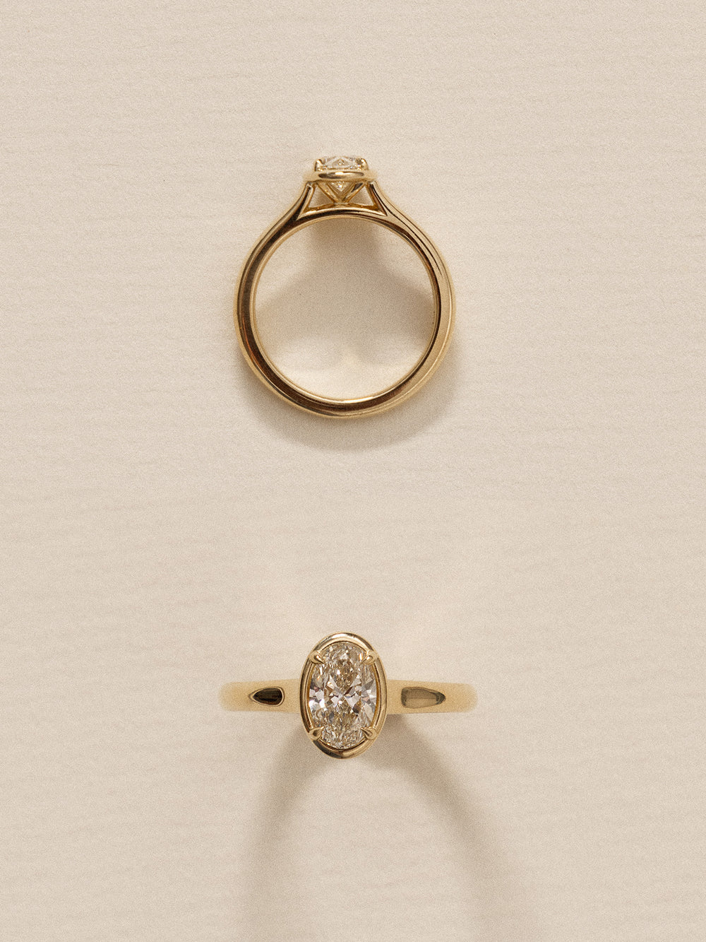 1.01ct Oval Classic Solitaire Ring