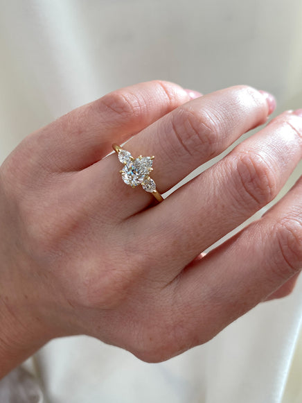 1.01ct Pear Amira Ring