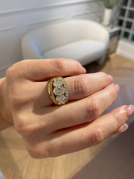 1.36ct Oval Signature Five-Stone Ring