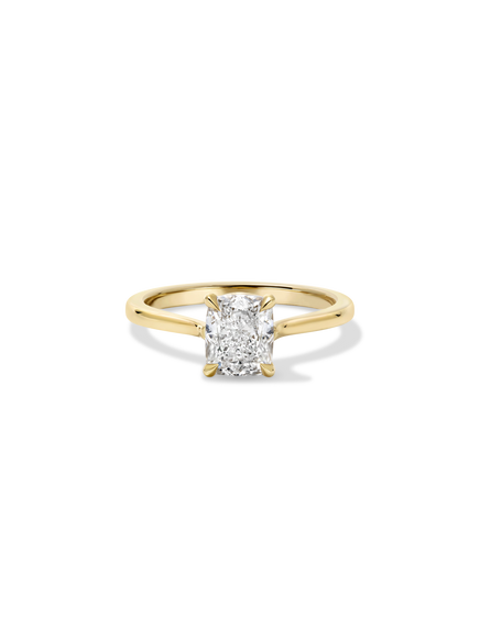 1.50ct Elongated Cushion Classic Solitaire Ring