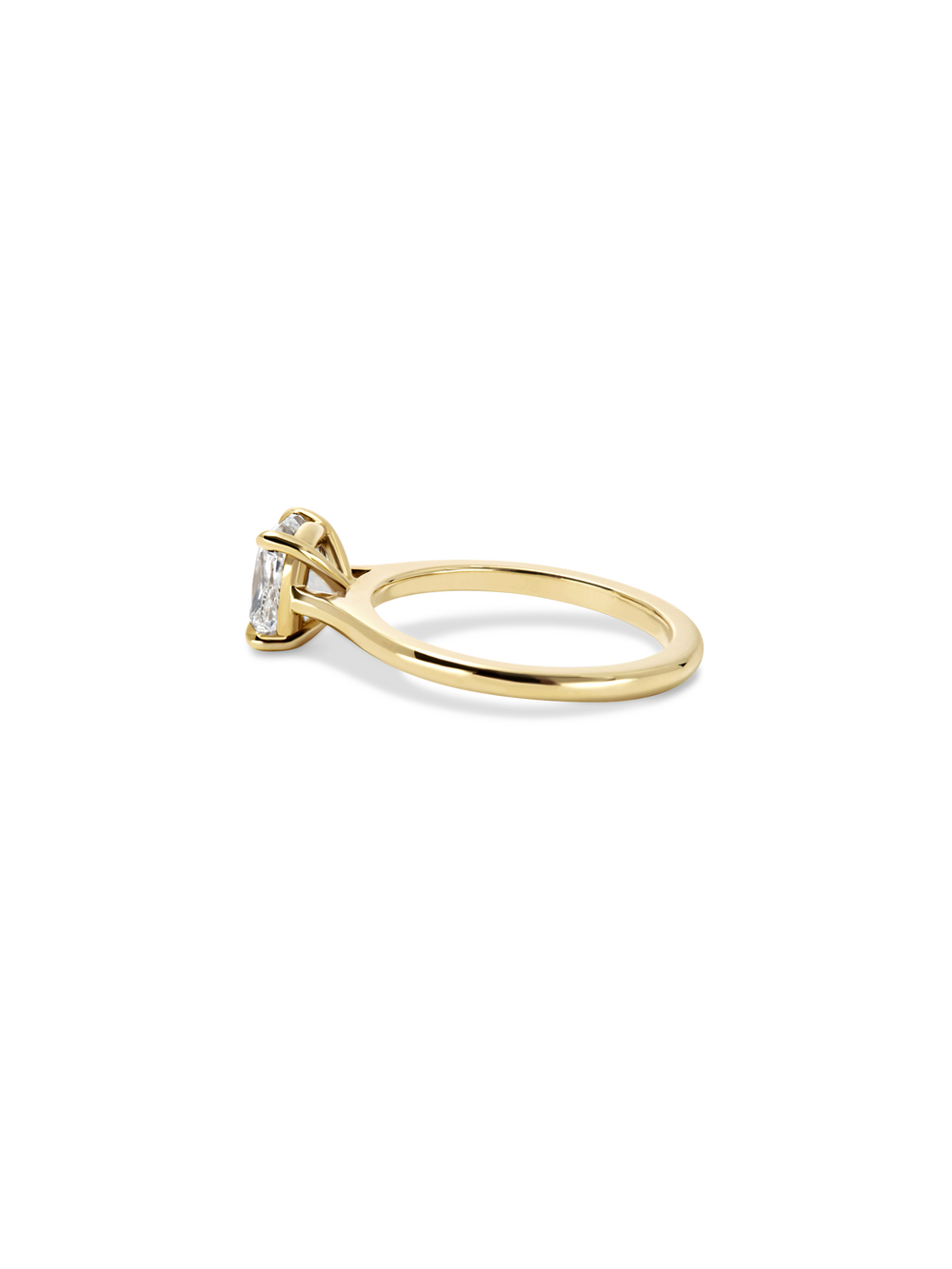 1.50ct Elongated Cushion Classic Solitaire Ring - View 