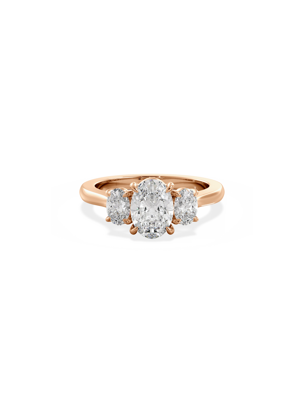 Oval Trilogy Ring - View 