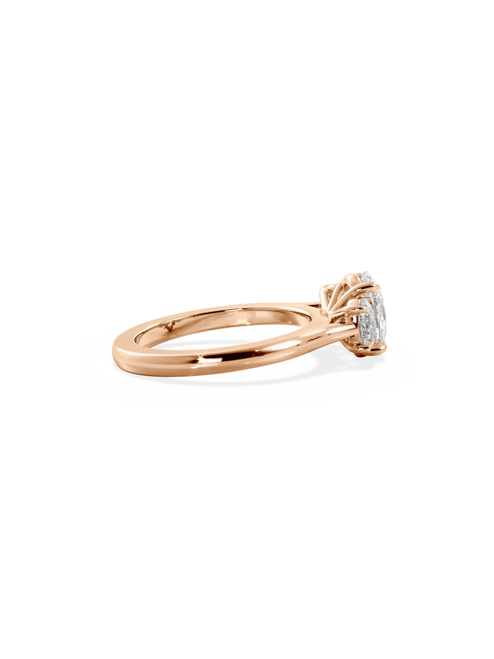 Oval Trilogy Ring - View 