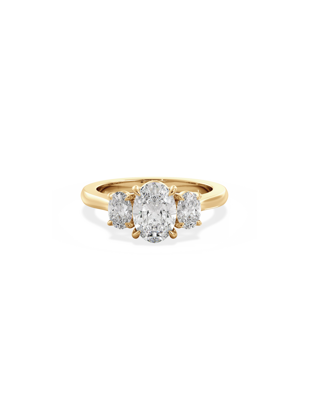 Oval Trilogy Ring - View 
