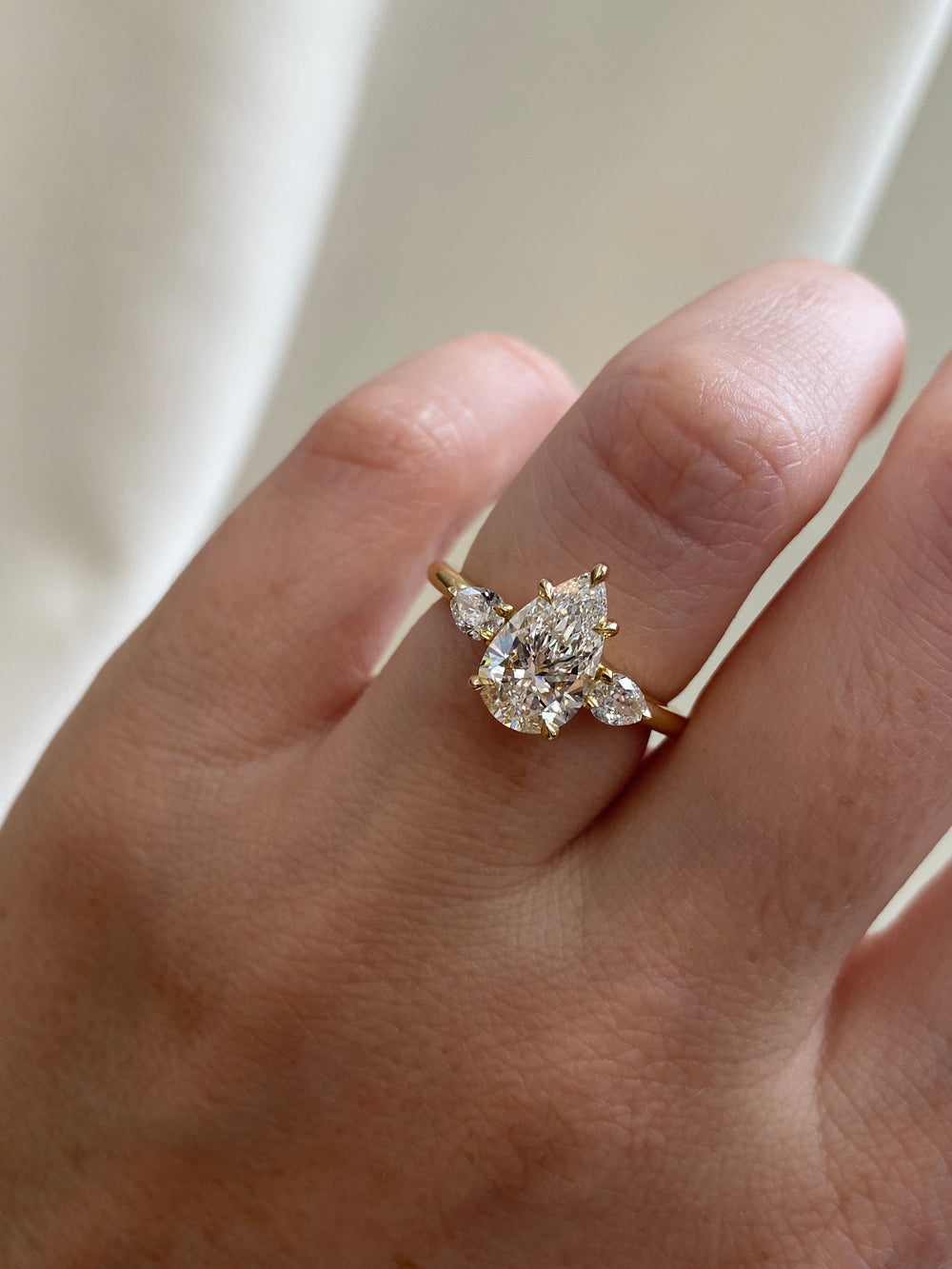 1.61ct Pear Amira Ring - View 