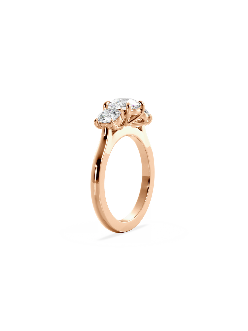 Round Trilogy Ring - View 