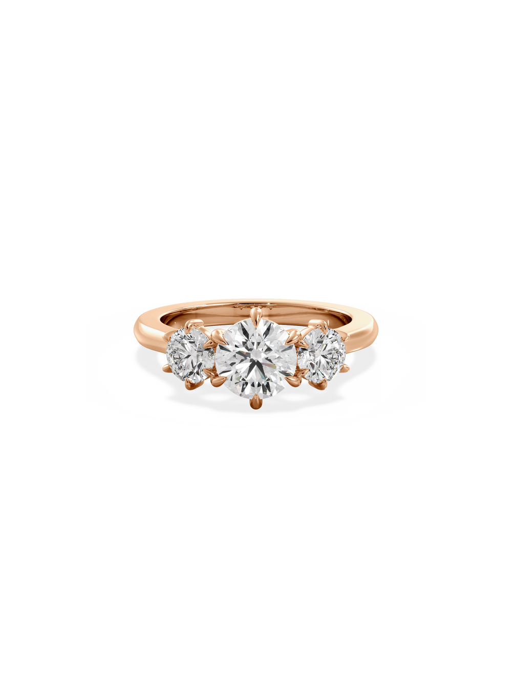 Round Trilogy Ring