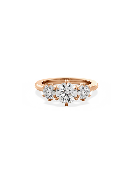 Round Trilogy Ring