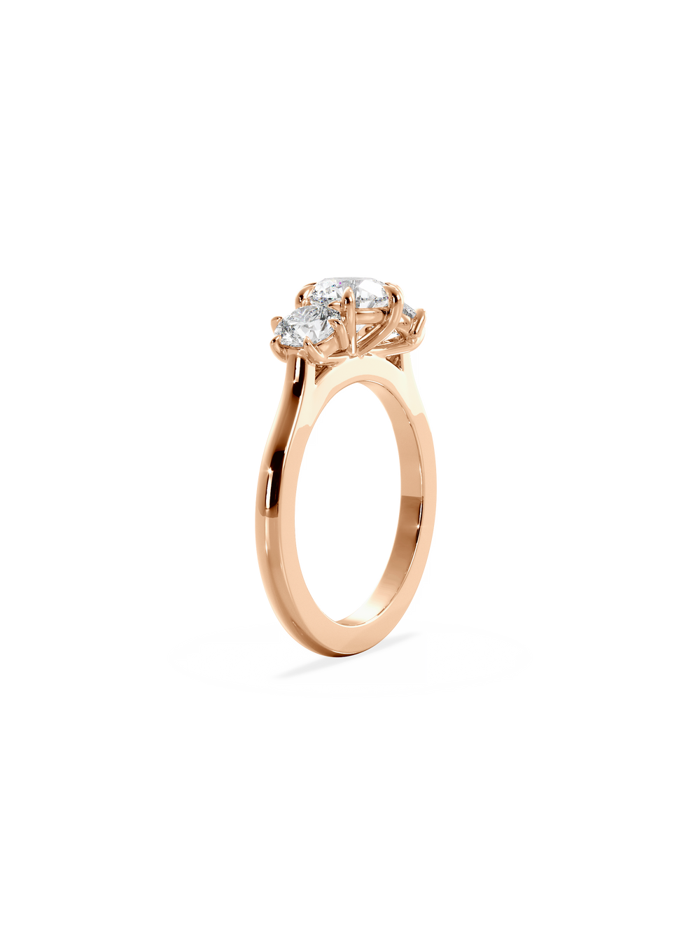 Round Trilogy Ring