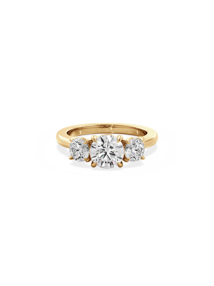 Round Trilogy Ring