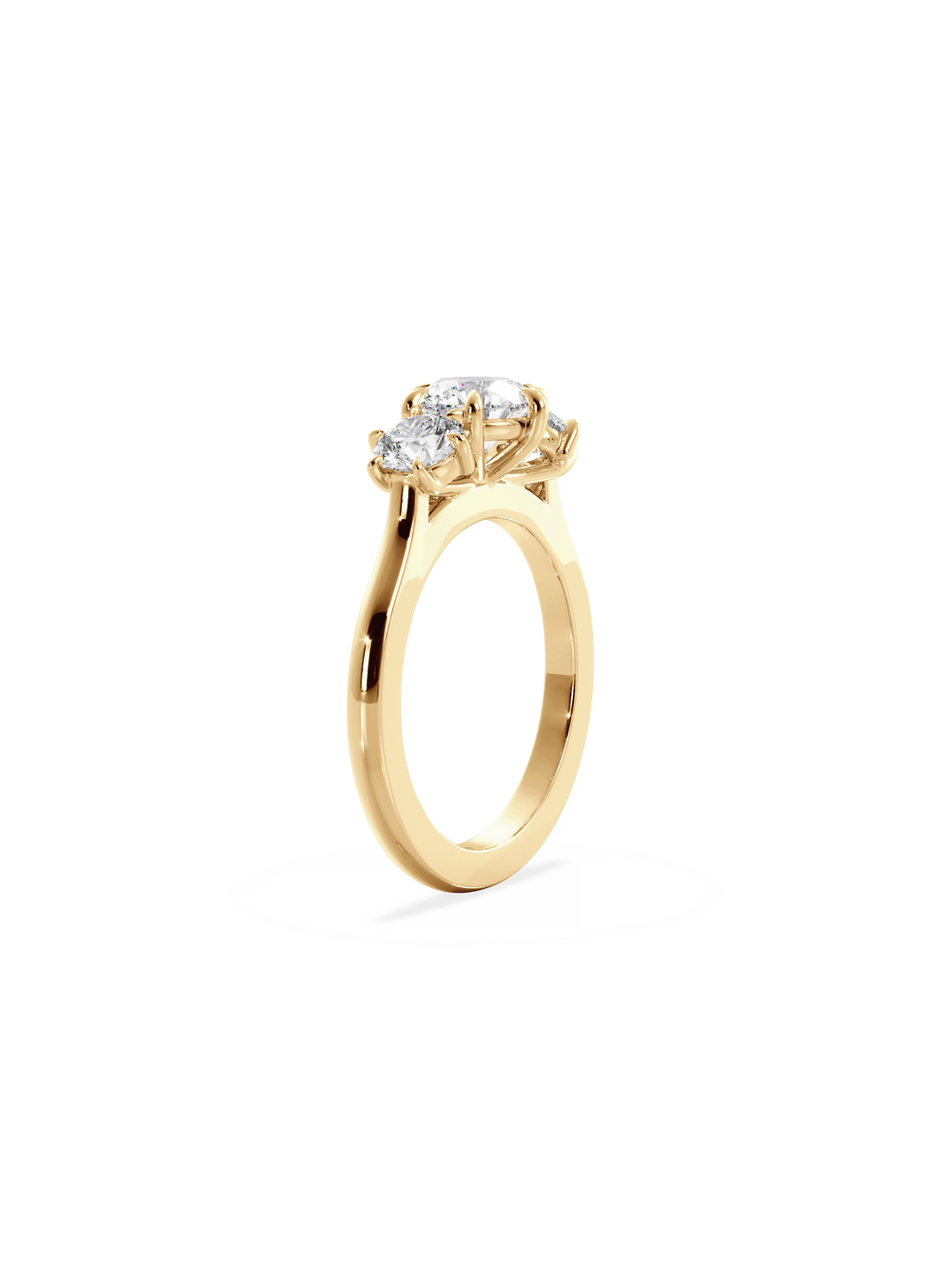 Round Trilogy Ring