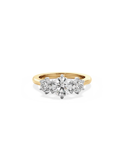 Round Trilogy Ring