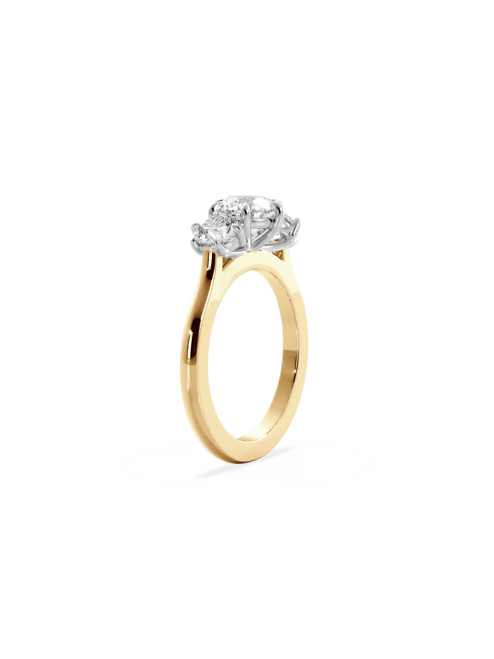 Round Trilogy Ring