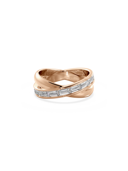 Baguette Entwine Ring