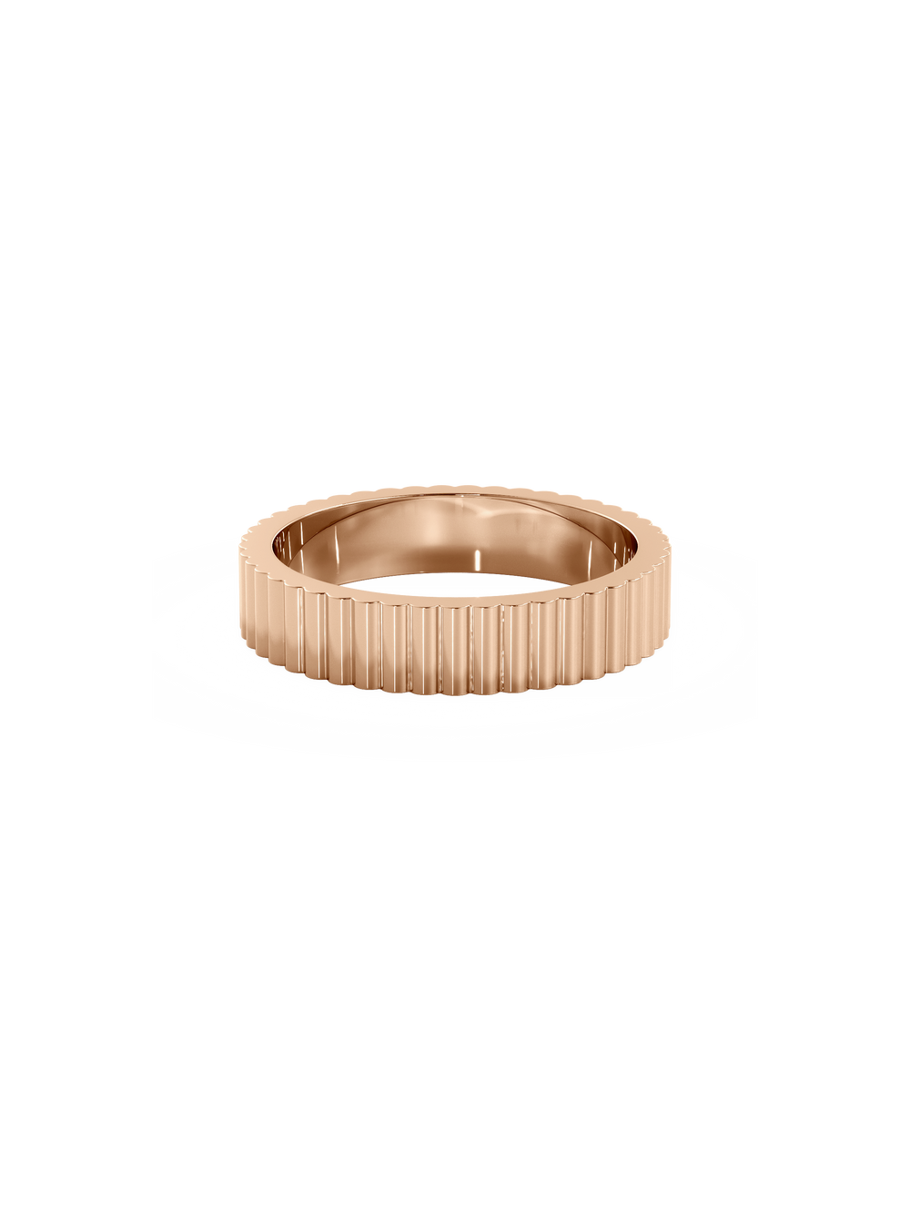 Fluted Cuff Ring - View 