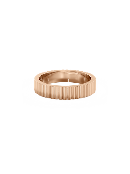 Fluted Cuff Ring