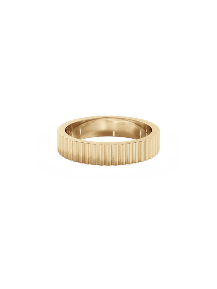 Fluted Cuff Ring