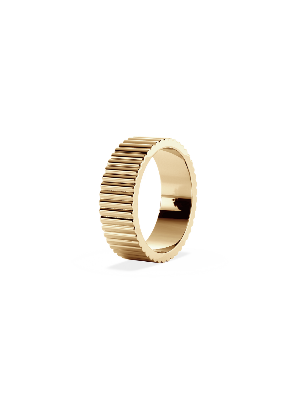 Fluted Cuff Ring - View 