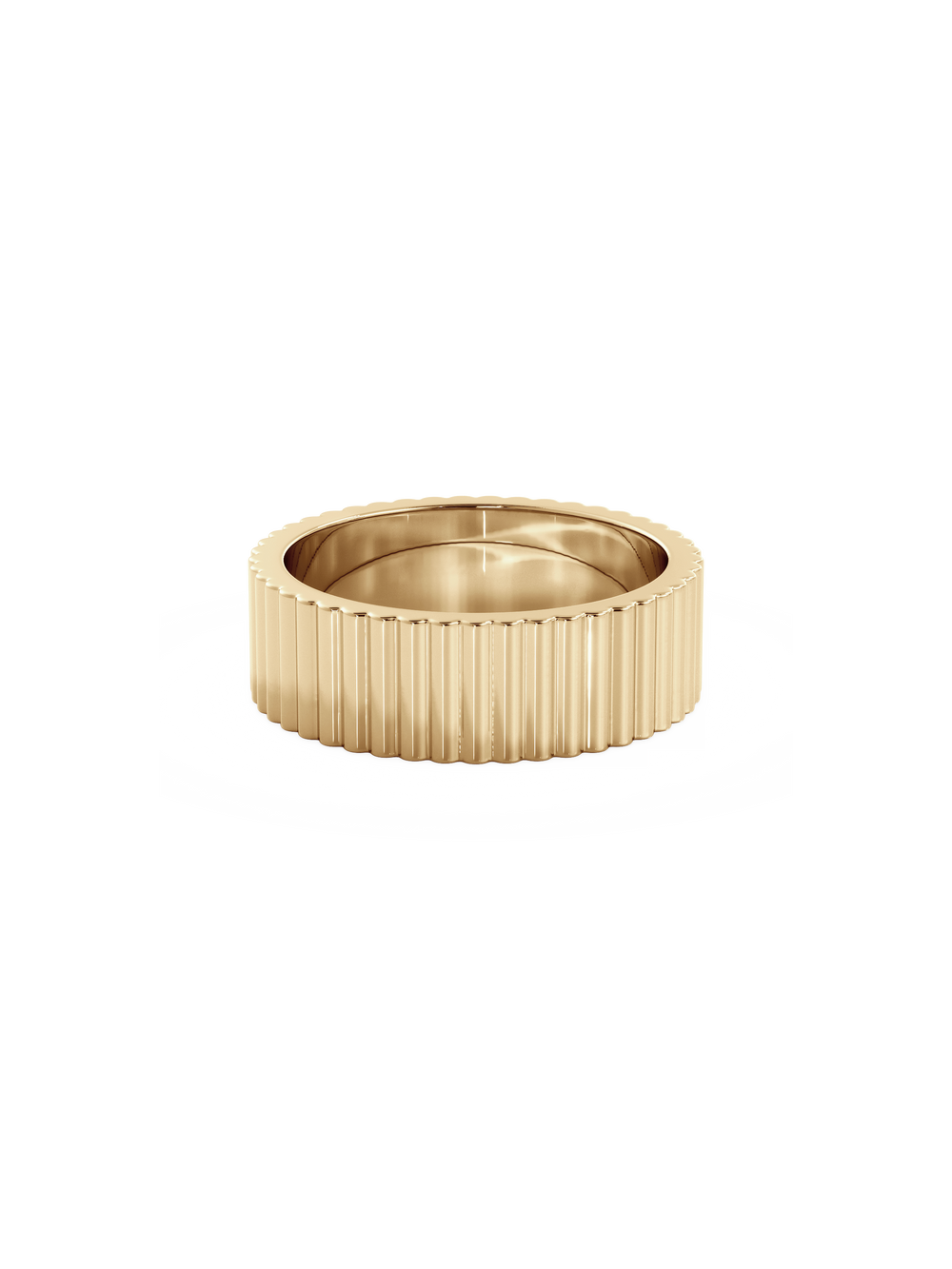 Fluted Cuff Ring - View 