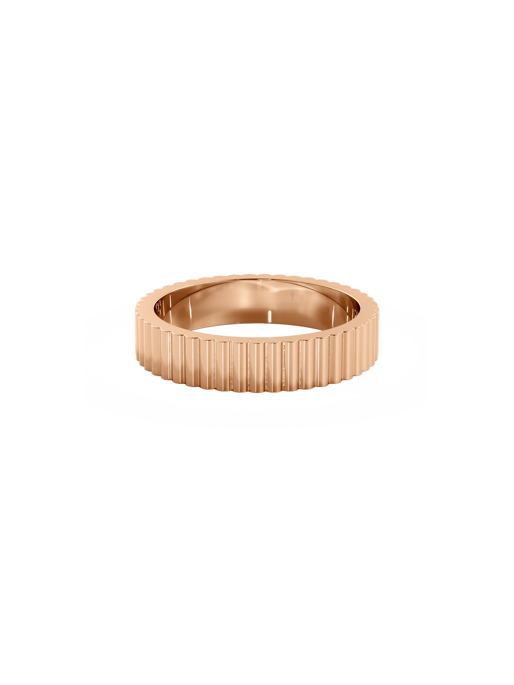 Fluted Cuff Ring - View 
