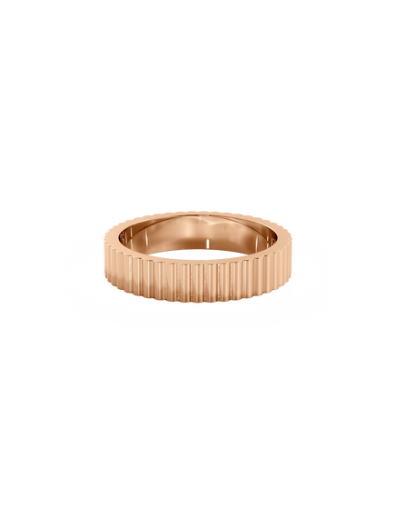 Fluted Cuff Ring
