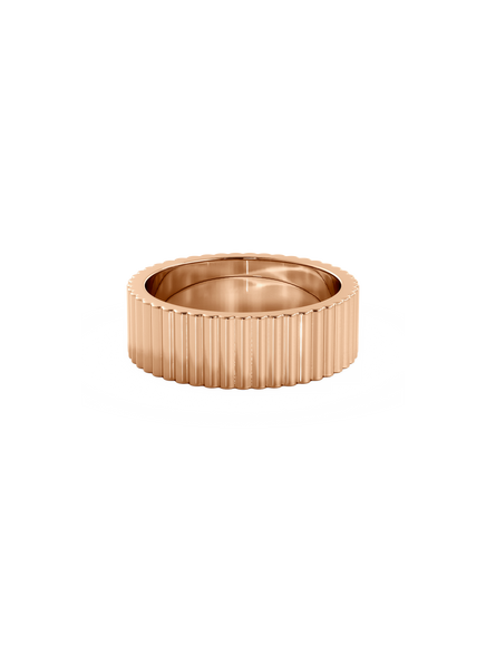 Fluted Cuff Ring