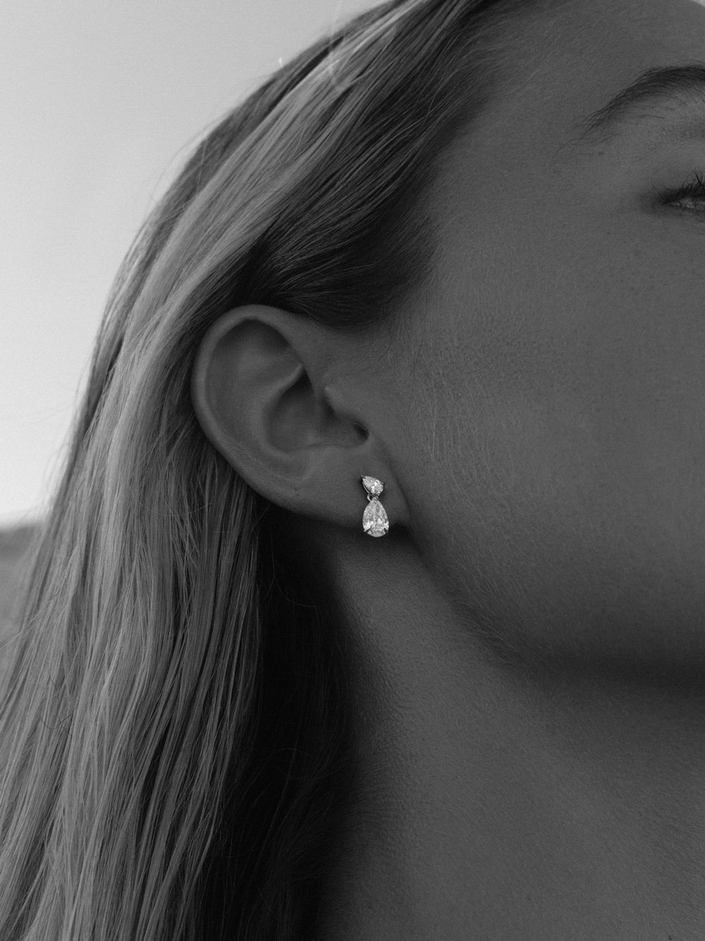 Ivy Statement Drop Earrings - View 