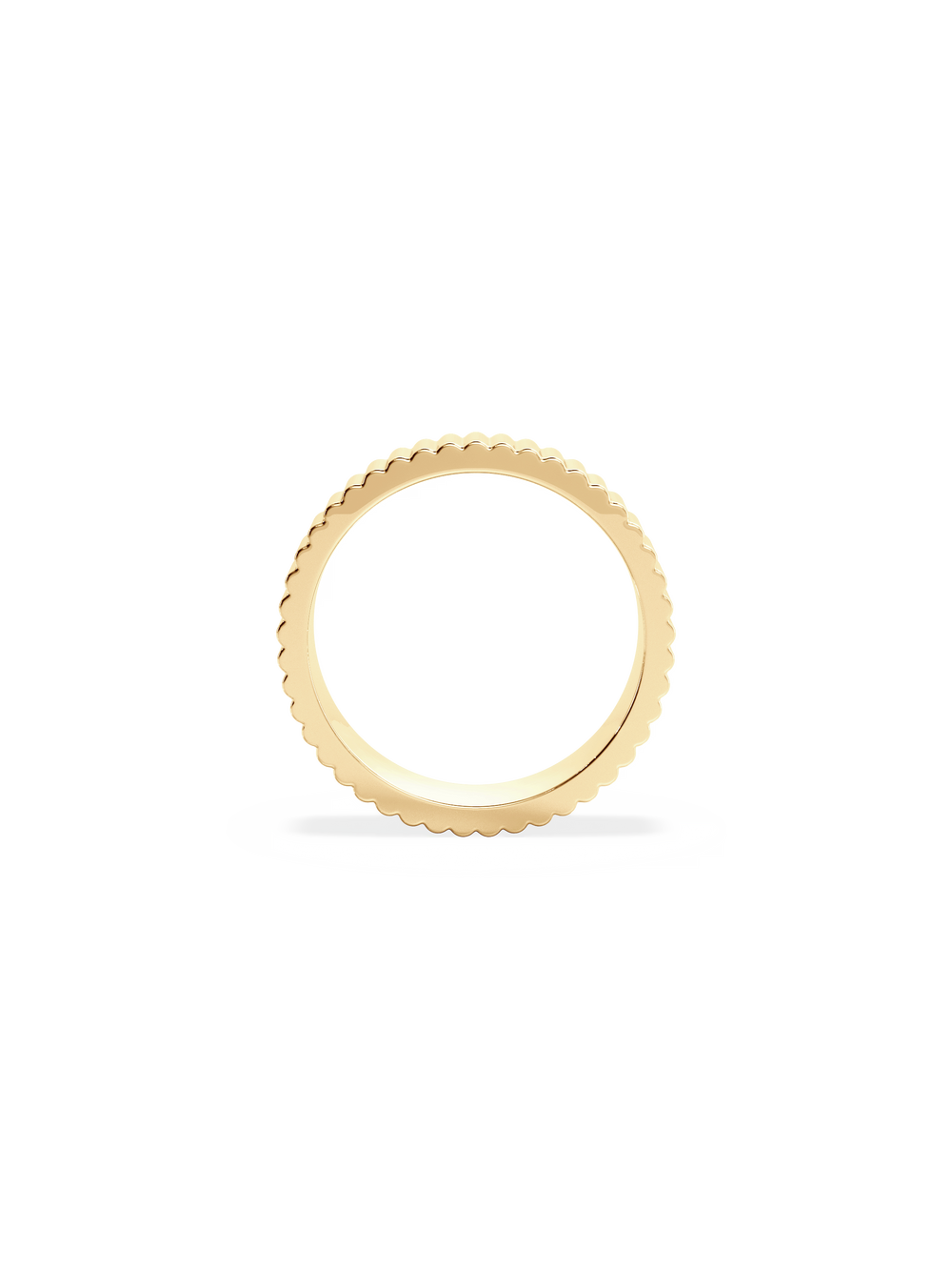 Fluted Cuff Ring - View 
